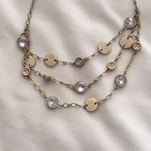 Three strand necklace